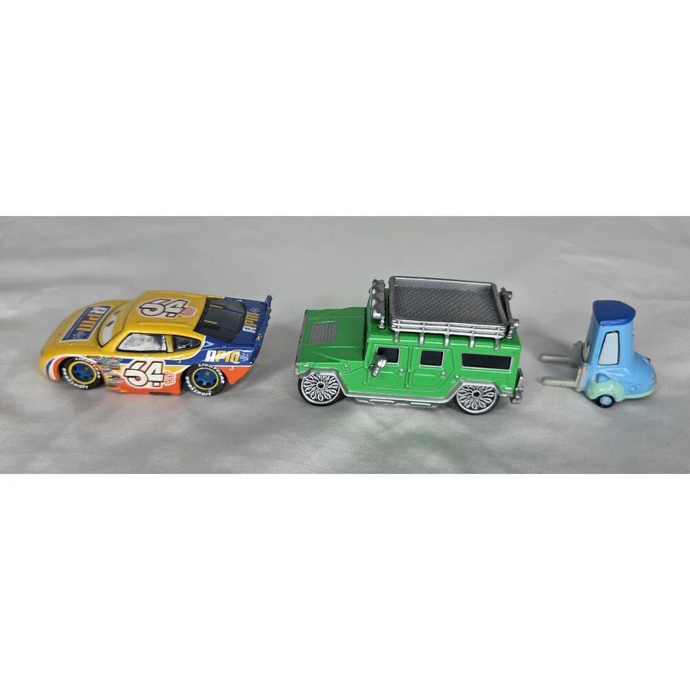 Disney Pixar Cars Diecast Lot of 12 Mattel Metal Vehicles McQueen Bruce Miller